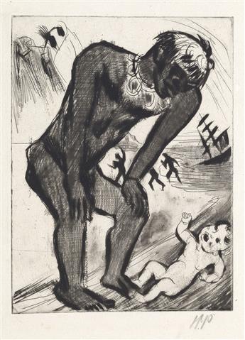 MAX PECHSTEIN Yali und sein Weisses Weib by Willy Siedel.